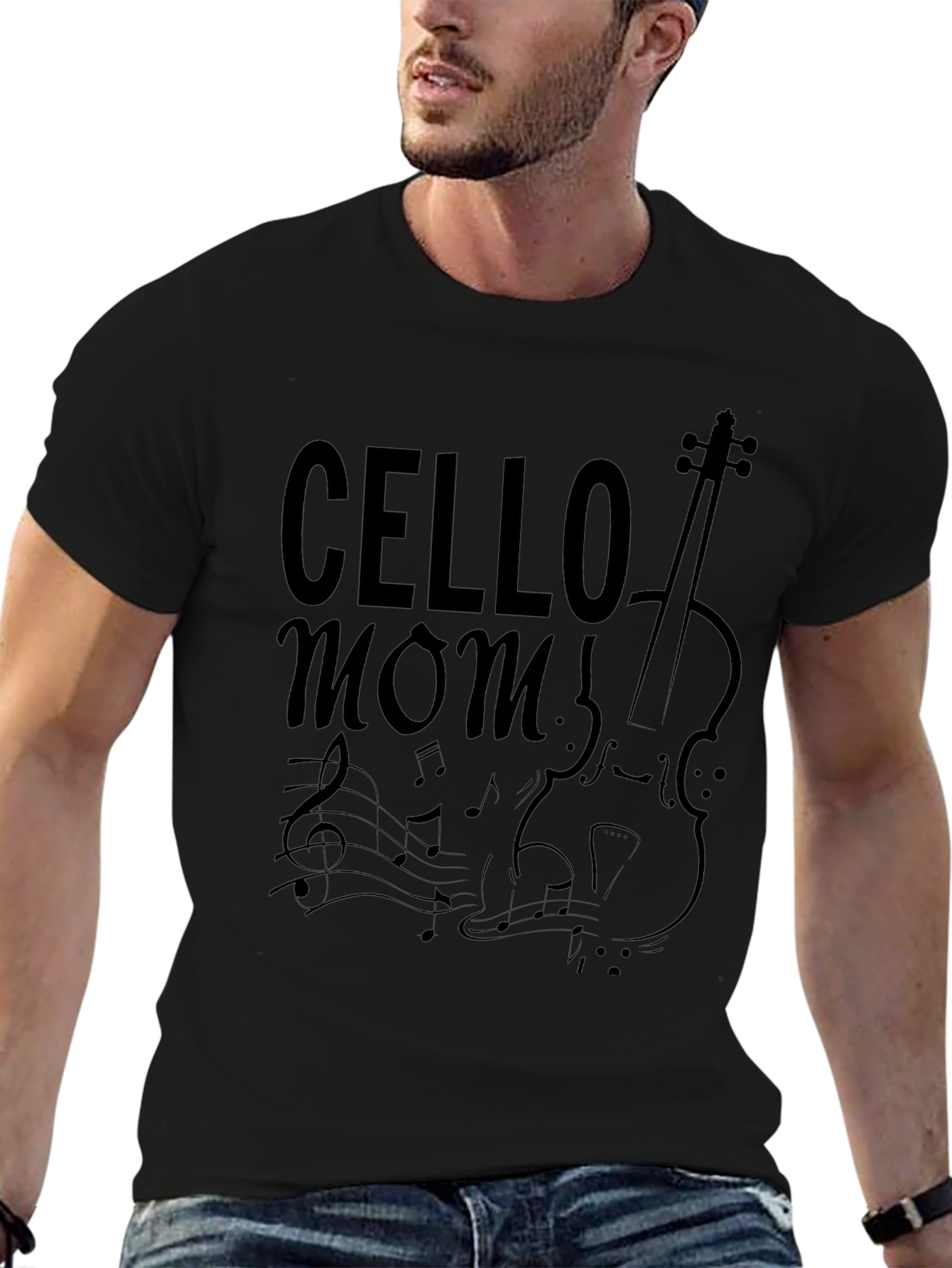 Cello Mom T-Shirt - Music Lover Gift
