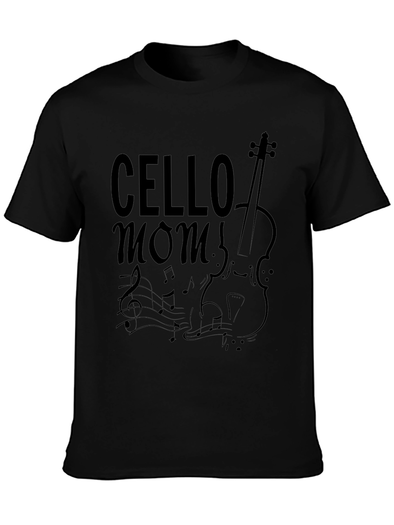 Cello Mom T-Shirt - Music Lover Gift