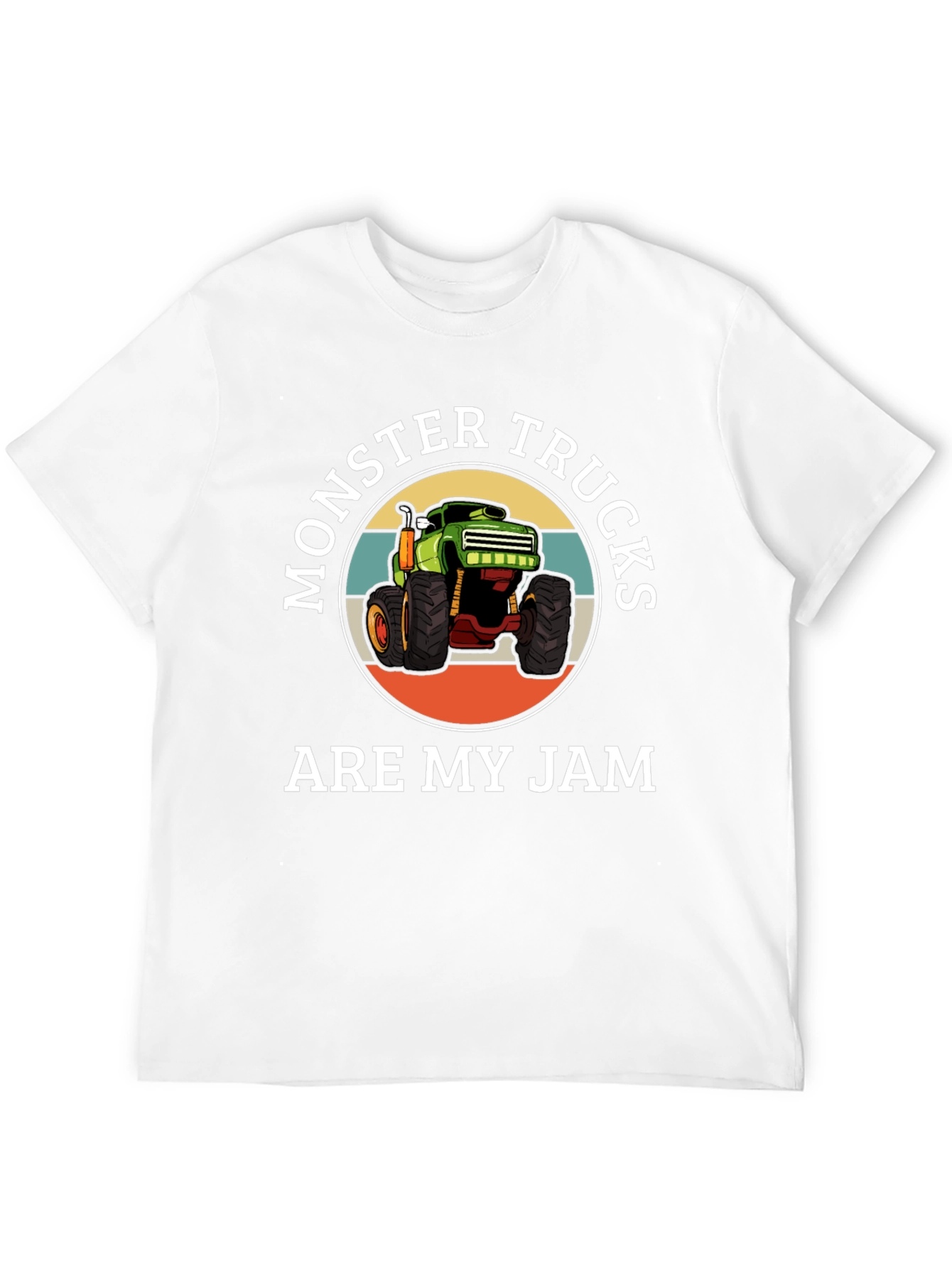 Monster Trucks Are My Jam Graphic Tee