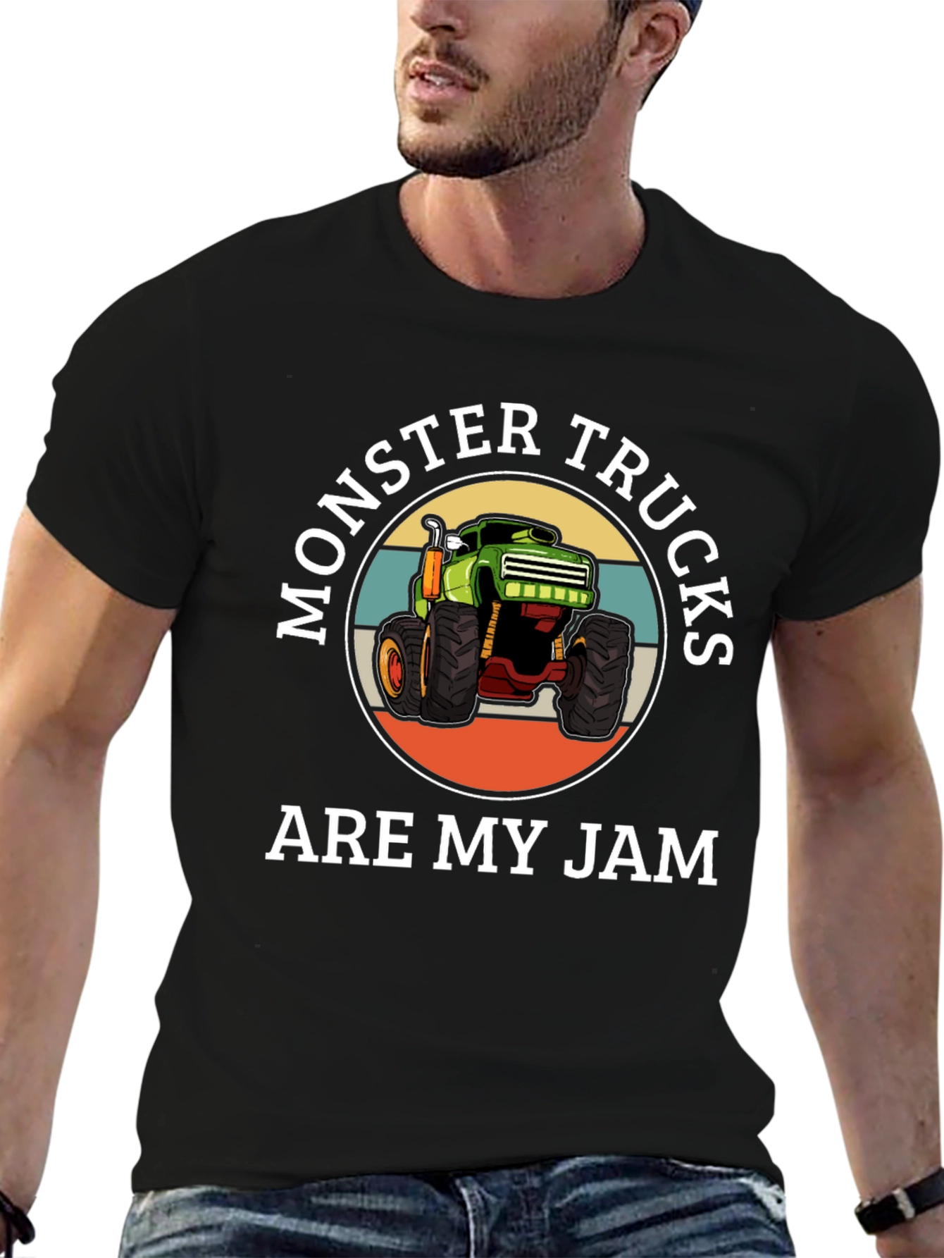 Monster Trucks Are My Jam Graphic Tee