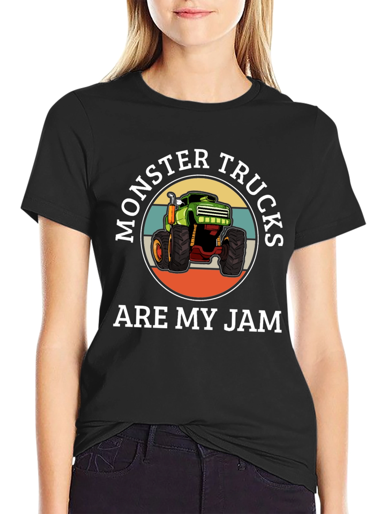 Monster Trucks Are My Jam Graphic Tee