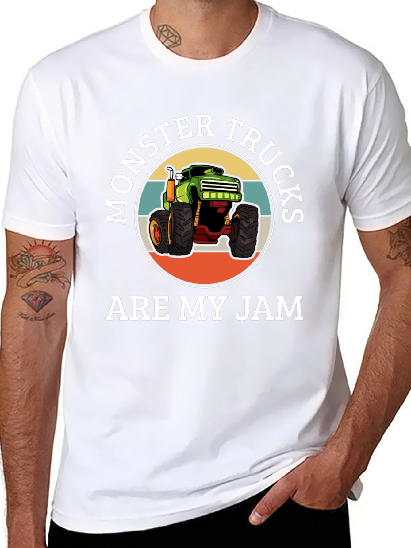 Monster Trucks Are My Jam Graphic Tee