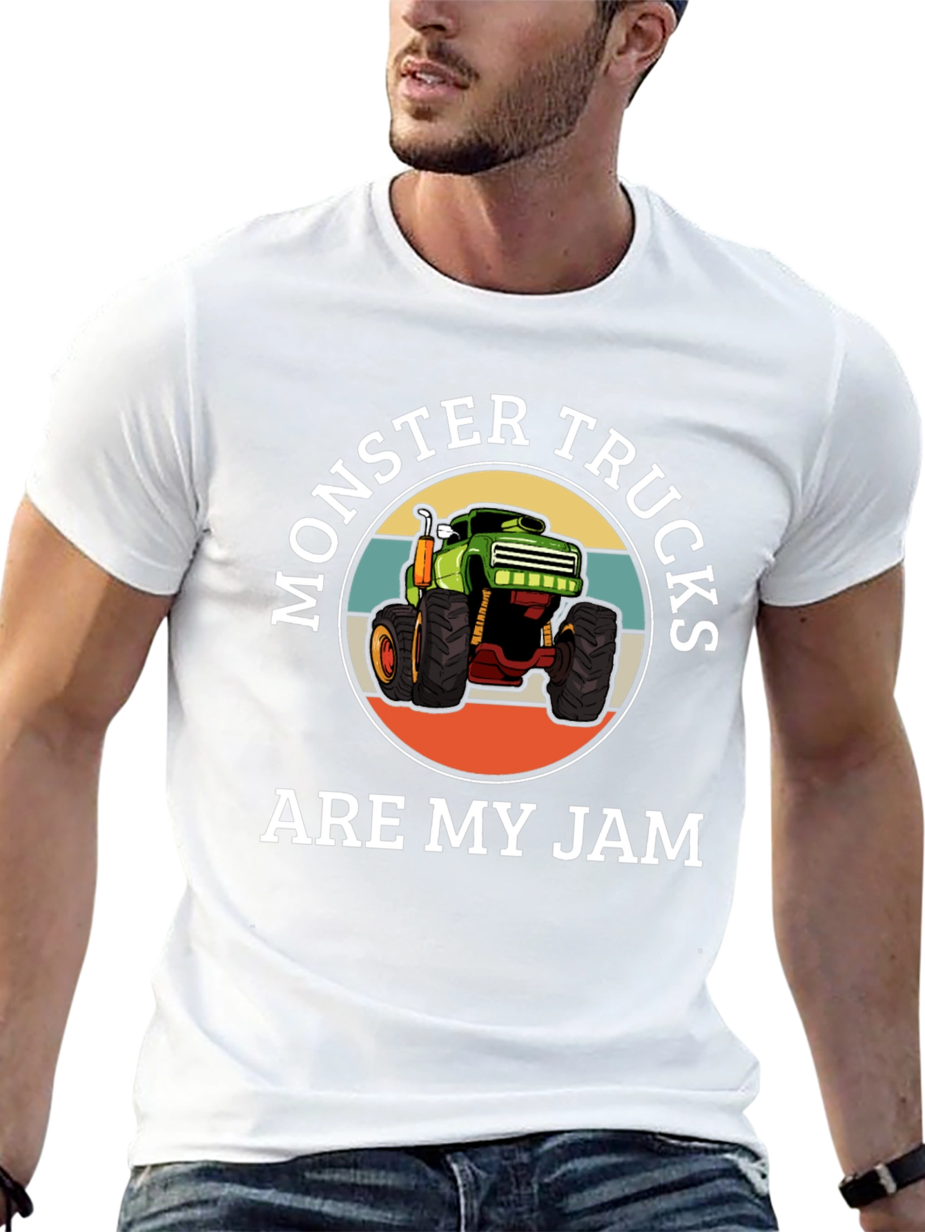 Monster Trucks Are My Jam Graphic Tee