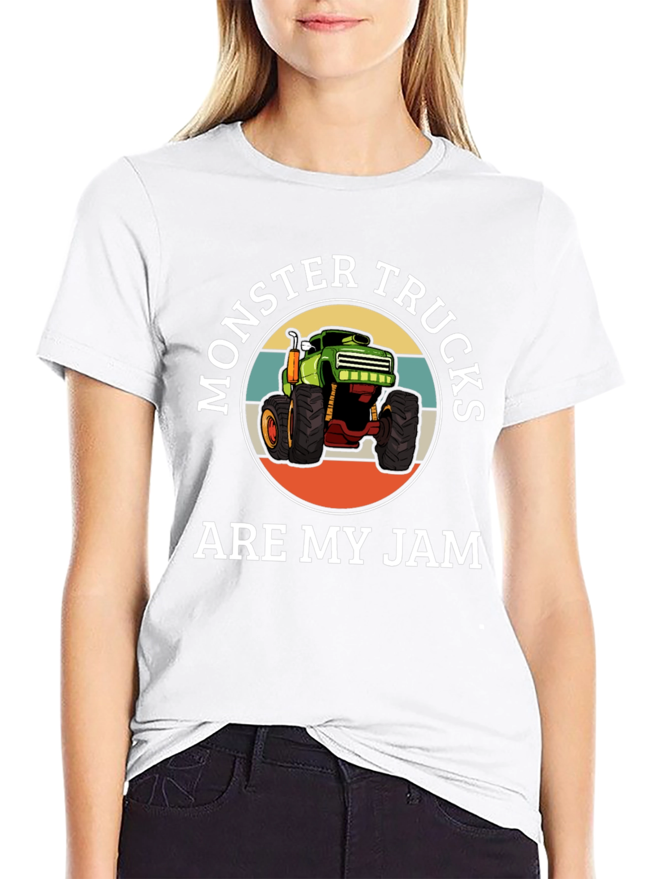 Monster Trucks Are My Jam Graphic Tee