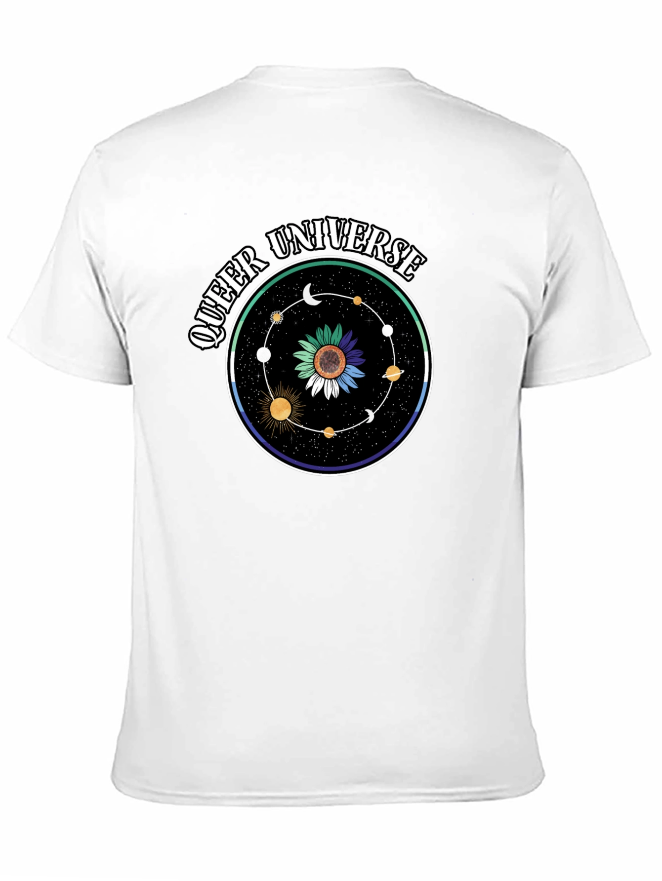Queer Universe T-Shirt - Black Graphic Tee