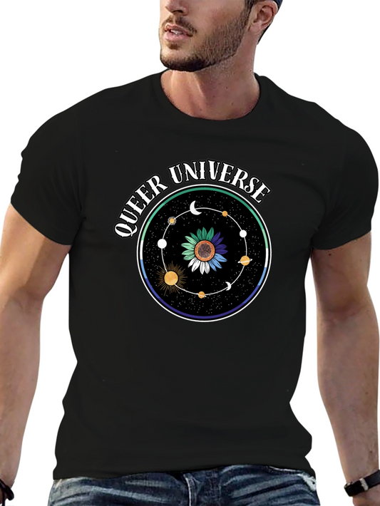 Queer Universe T-Shirt - Black Graphic Tee