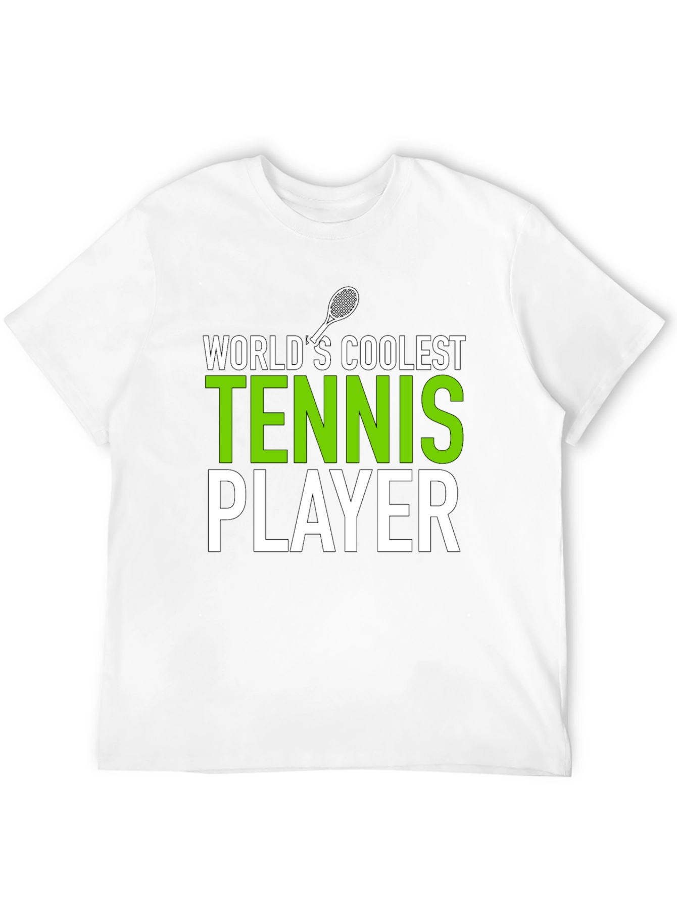 Coolest Tennis Player Graphic Tee