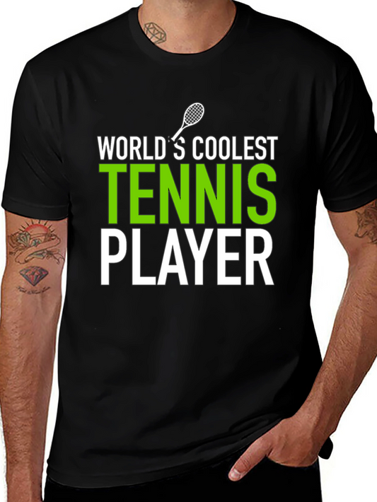 Coolest Tennis Player Graphic Tee