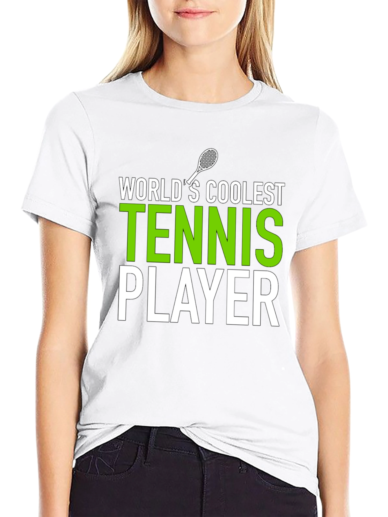 Coolest Tennis Player Graphic Tee