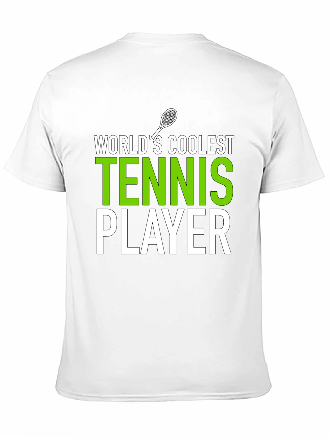 Coolest Tennis Player Graphic Tee