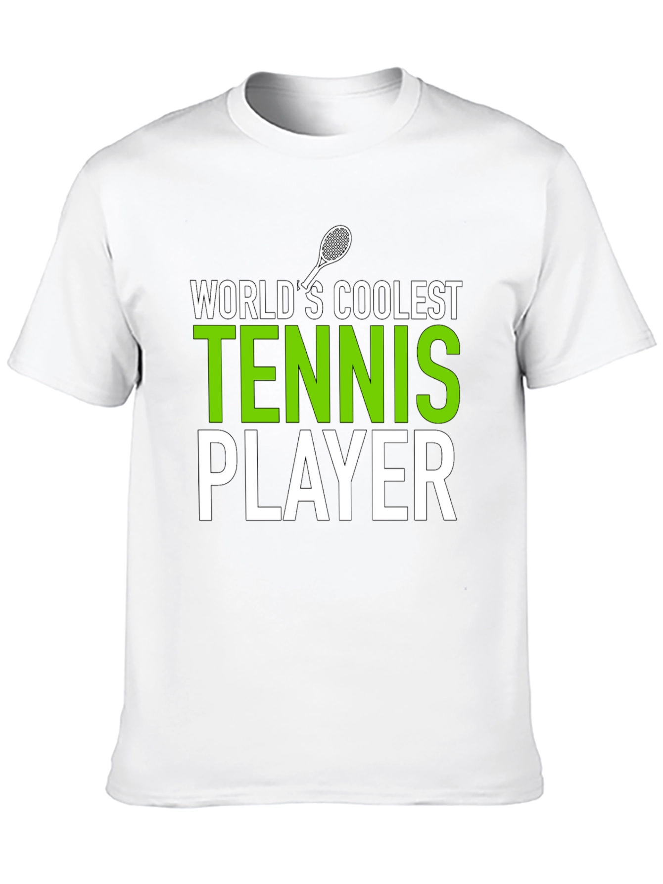 Coolest Tennis Player Graphic Tee