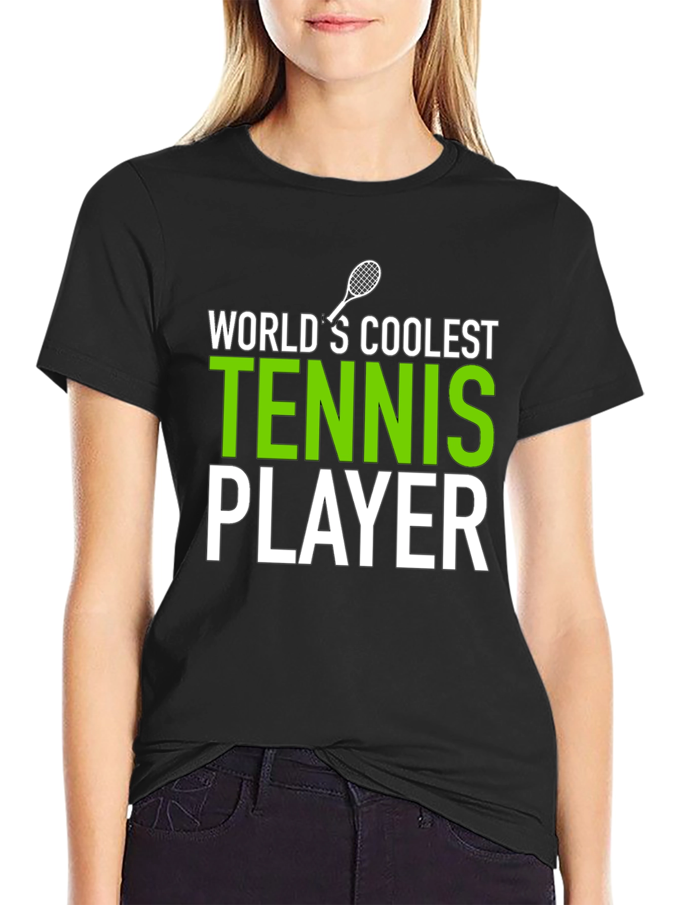 Coolest Tennis Player Graphic Tee