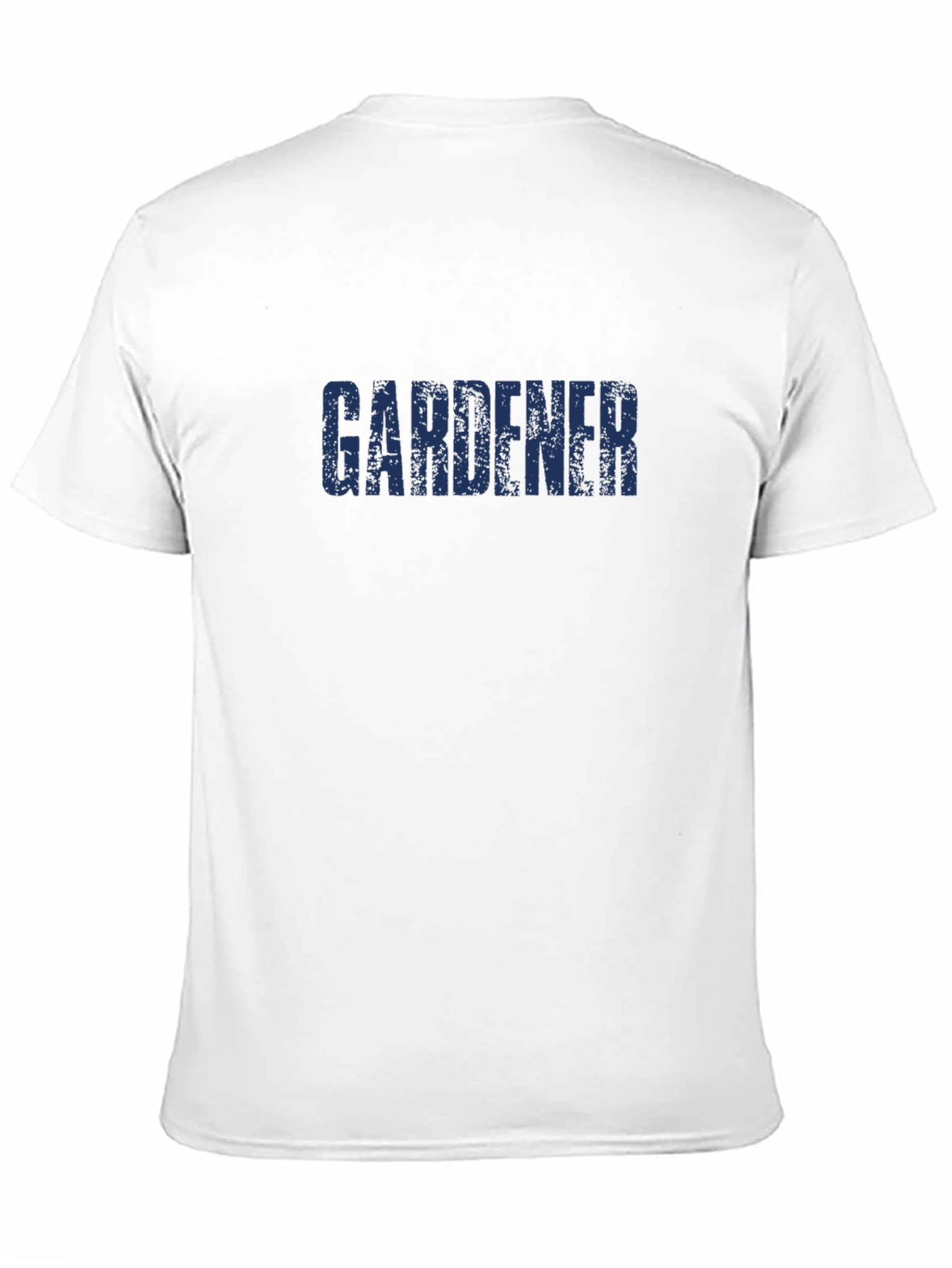 Gardener T-Shirt - Cool Distressed Text Design