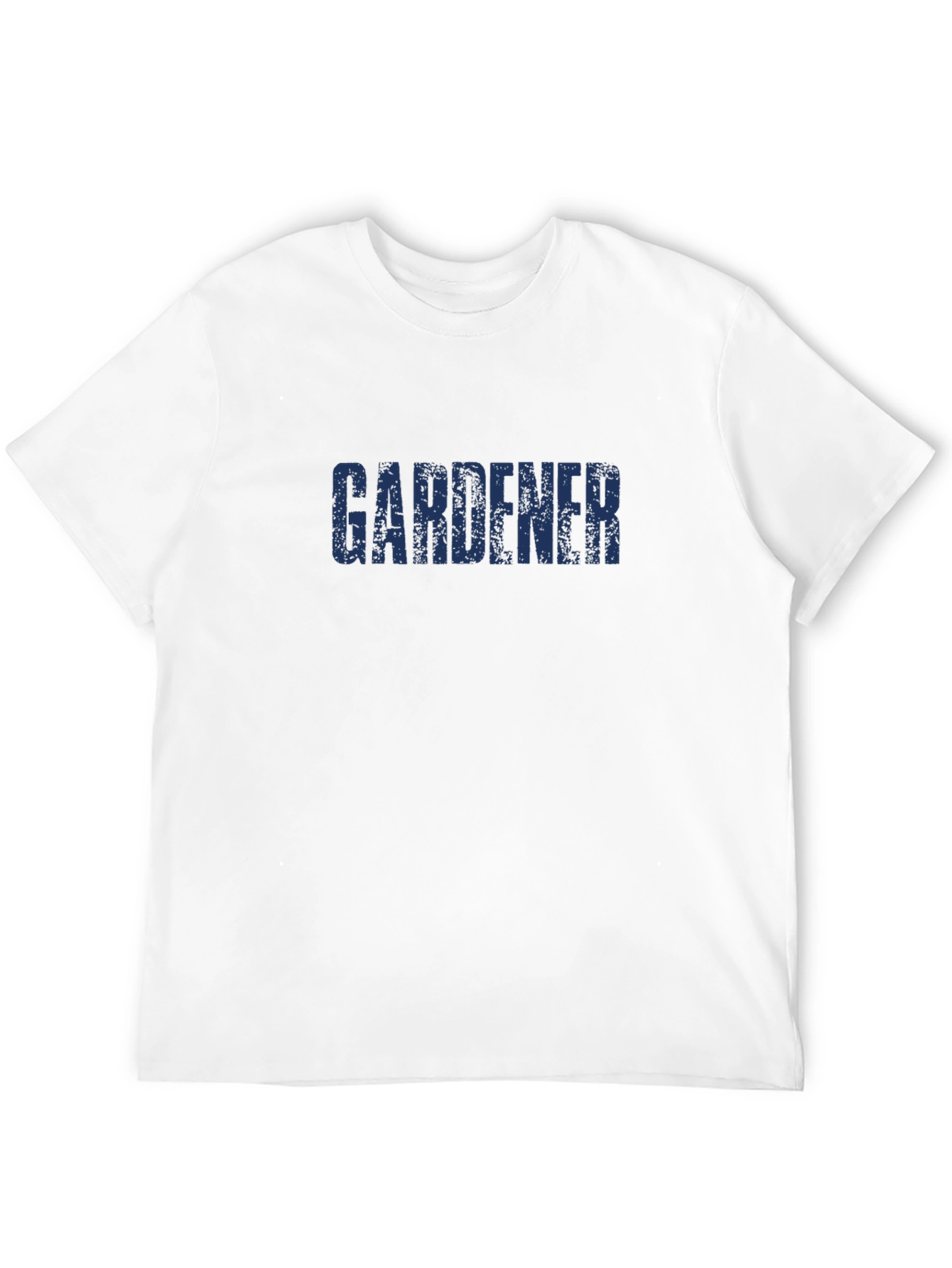 Gardener T-Shirt - Cool Distressed Text Design