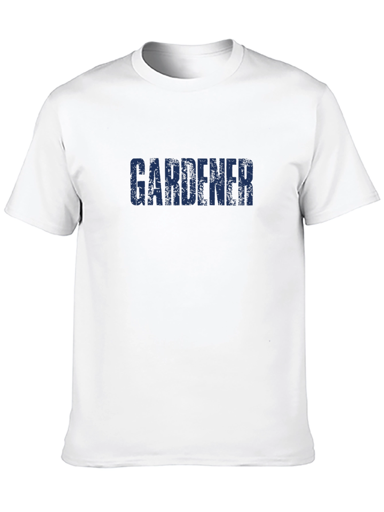Gardener T-Shirt - Cool Distressed Text Design