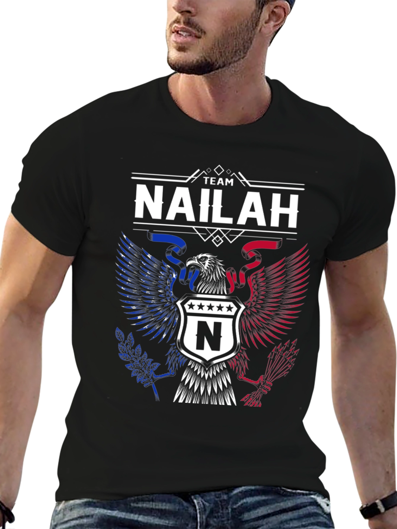 Team Nailah Eagle Crest T-Shirt