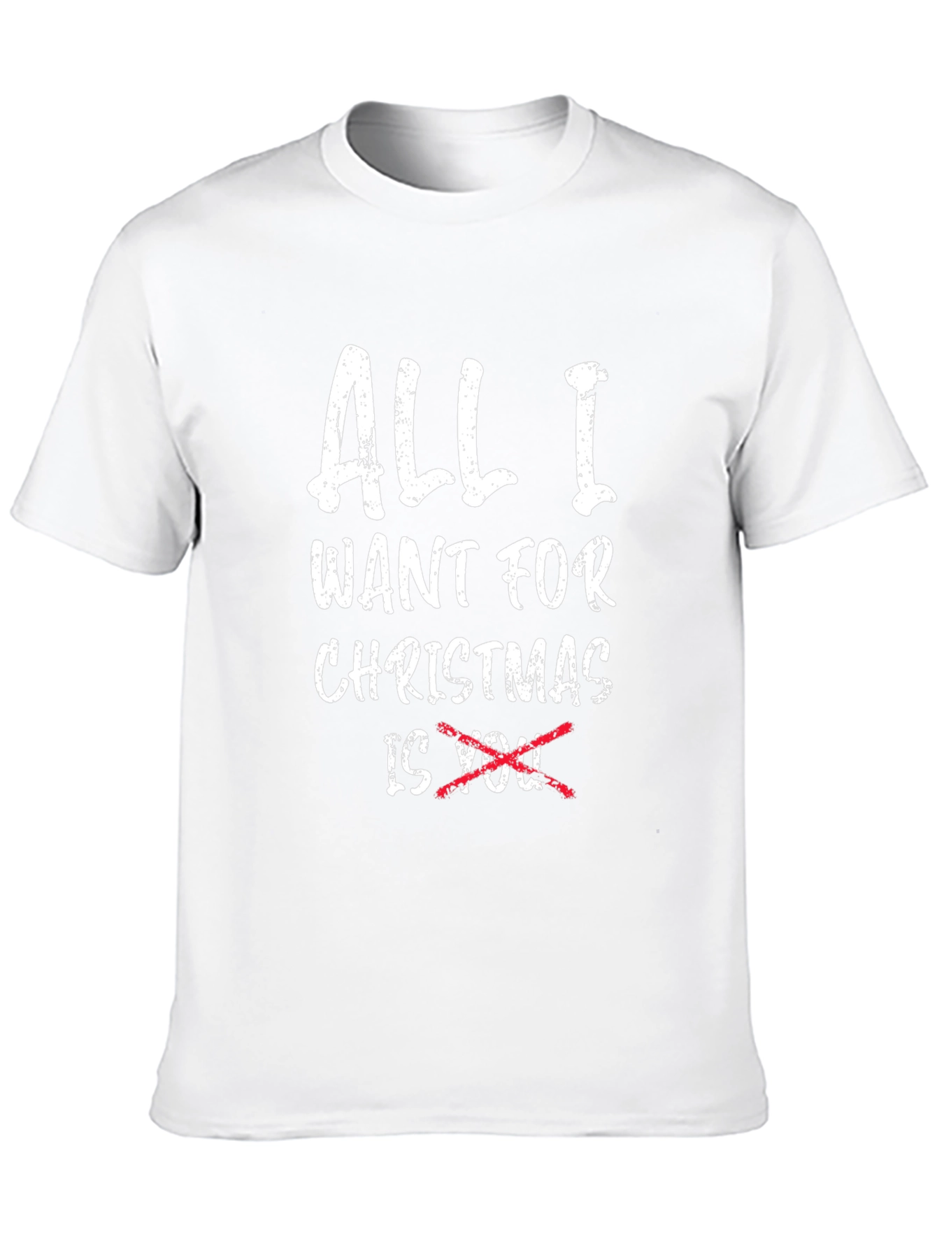 Funny Christmas T-Shirt - All I Want is Beer