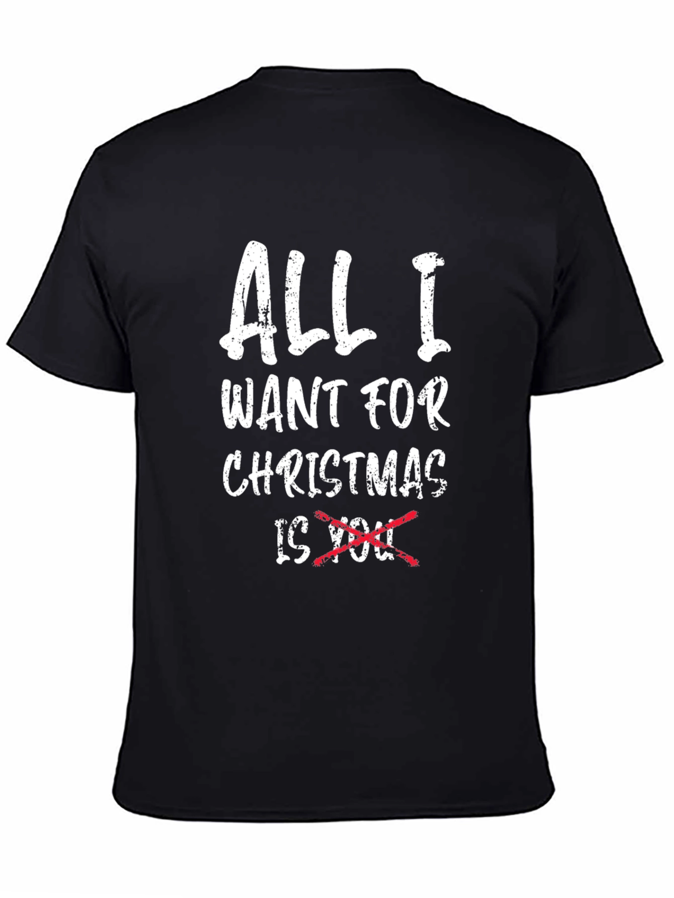 Funny Christmas T-Shirt - All I Want is Beer