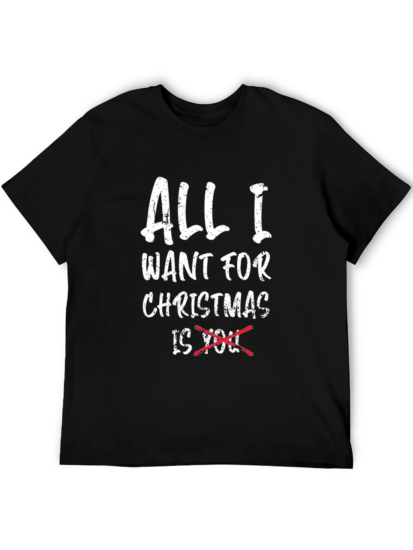 Funny Christmas T-Shirt - All I Want is Beer