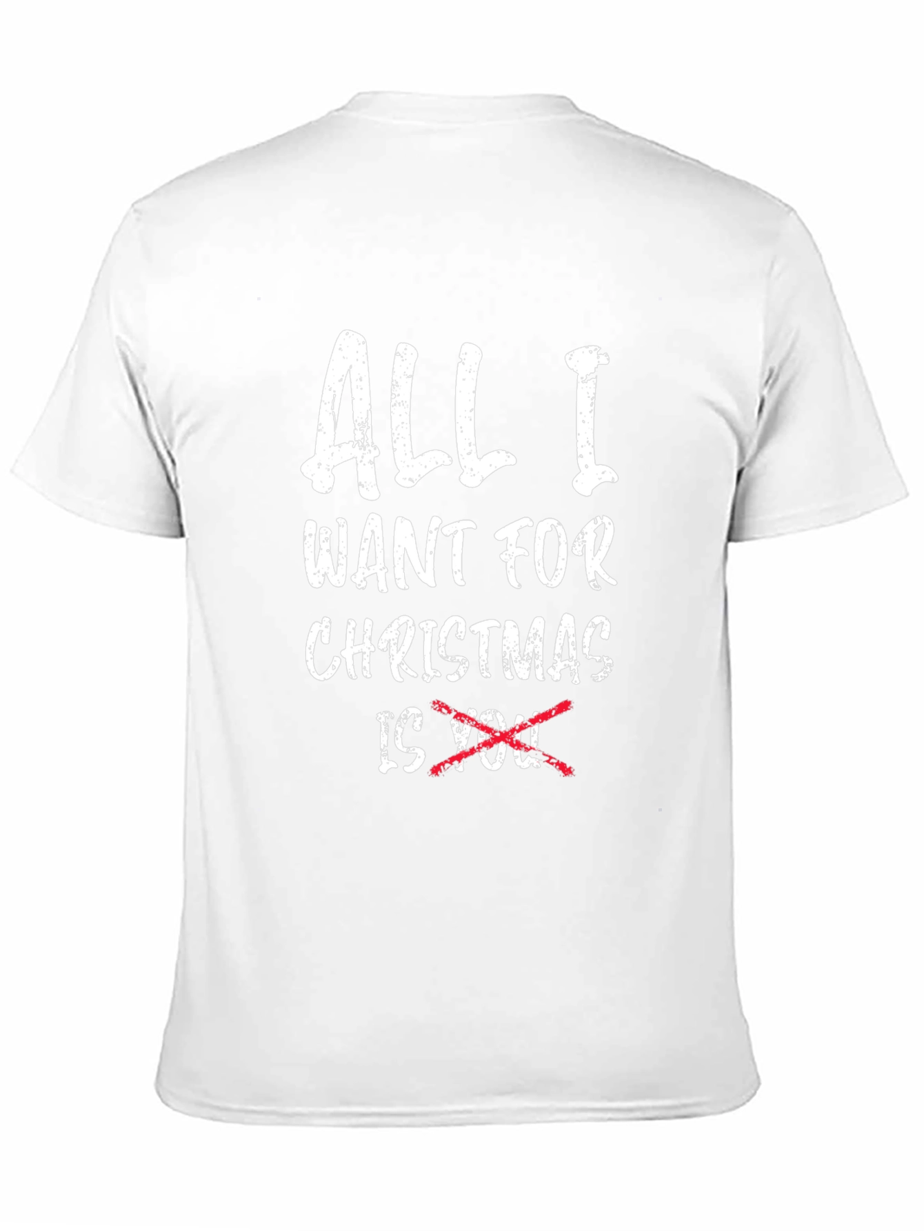Funny Christmas T-Shirt - All I Want is Beer