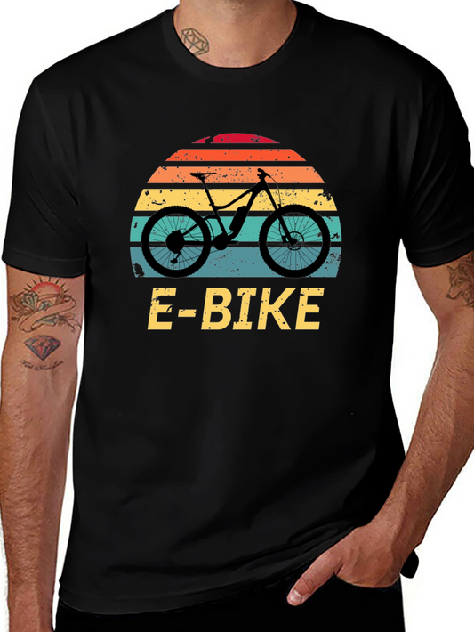 Retro E-Bike T-Shirt - Vintage Style