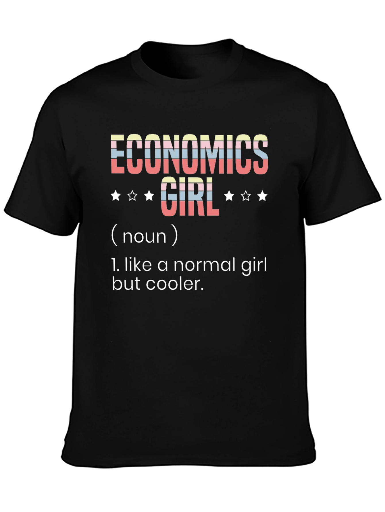 Economics Girl Definition Novelty T-Shirt