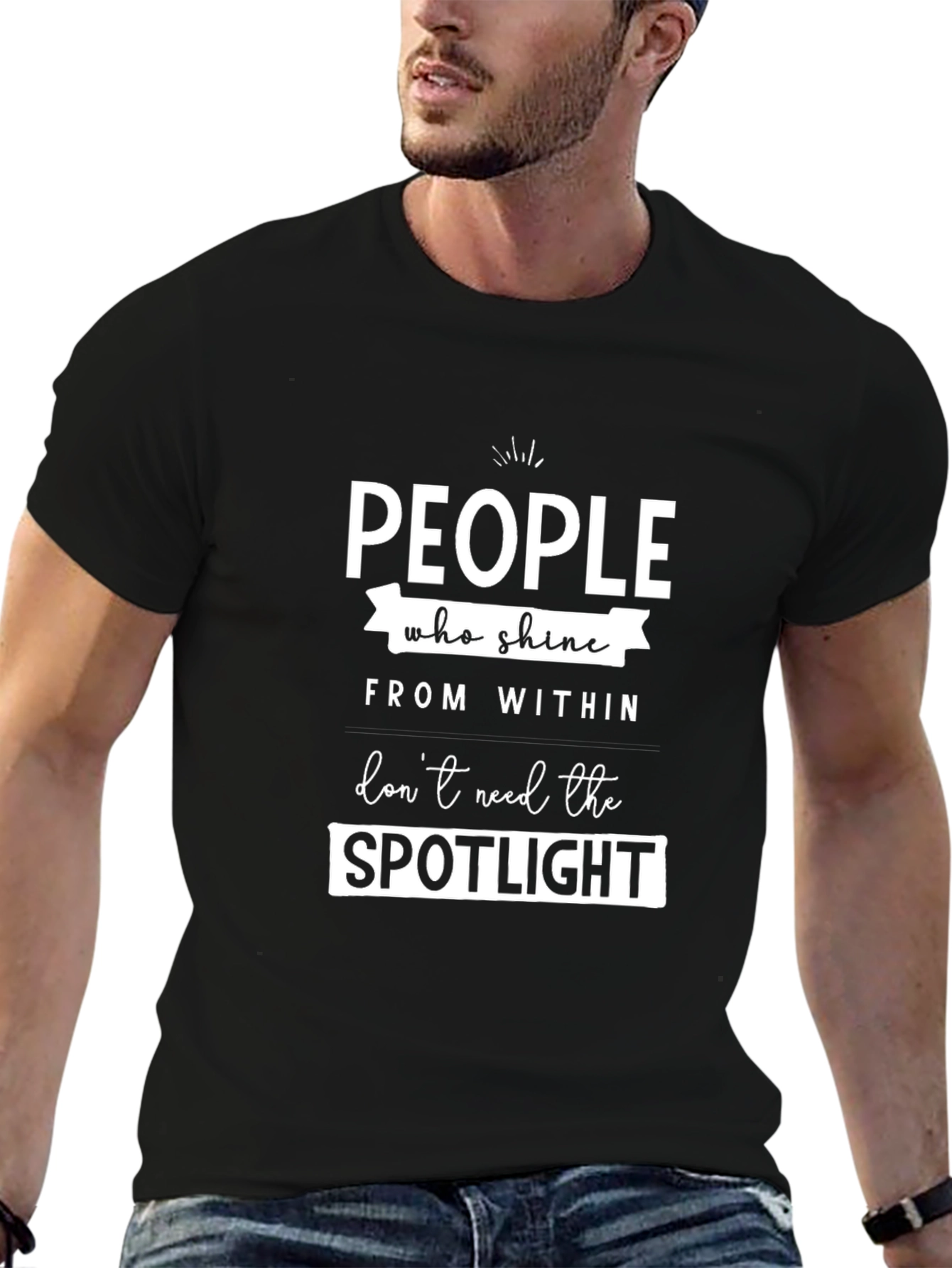 Inspirational Quote T-Shirt - Shine From Within