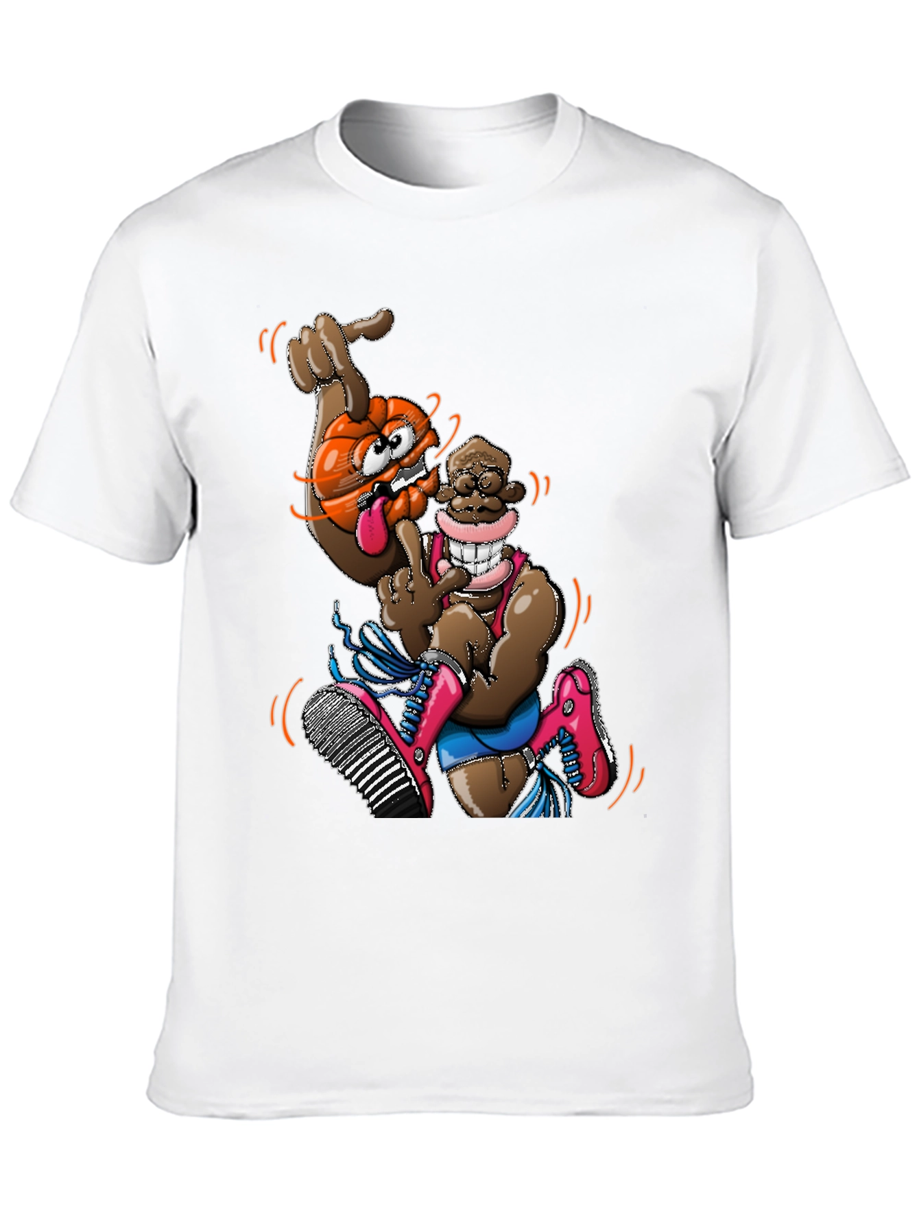 Novelty Cartoon Character Graphic Tee