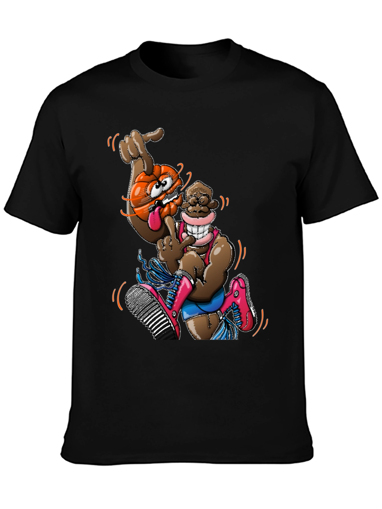 Novelty Cartoon Character Graphic Tee