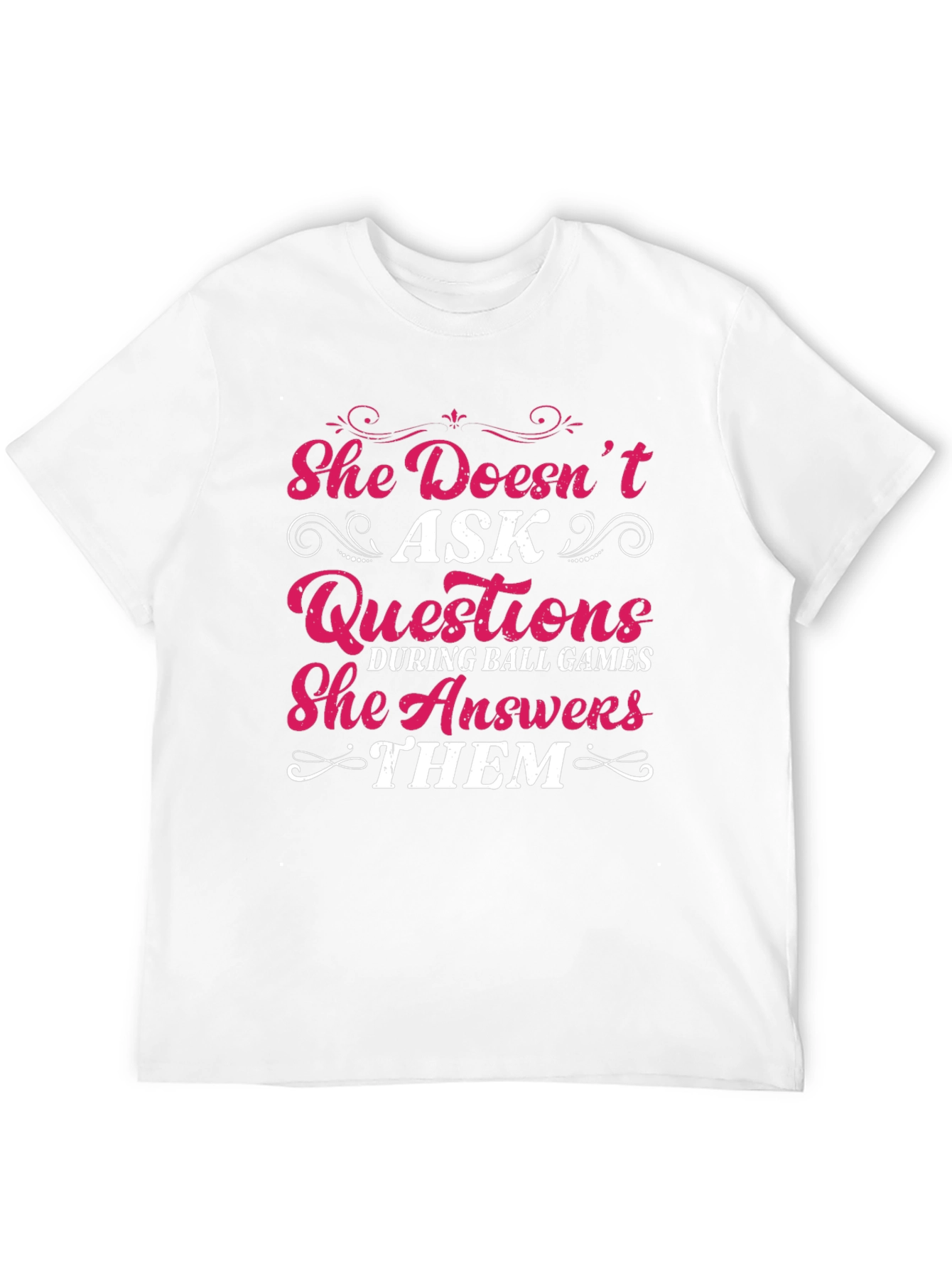 She Answers Them T-Shirt