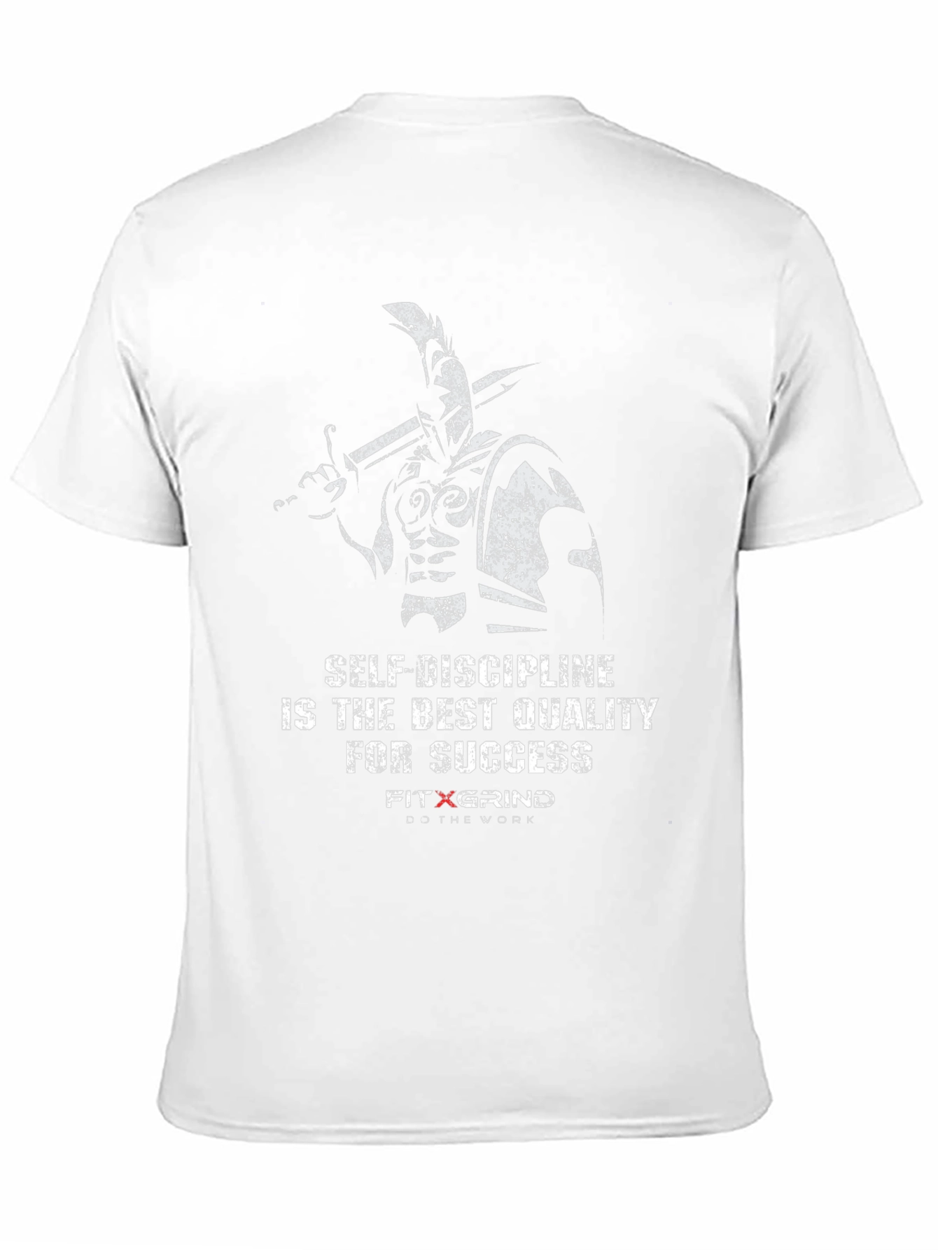 Spartan Warrior Motivation Graphic T-Shirt