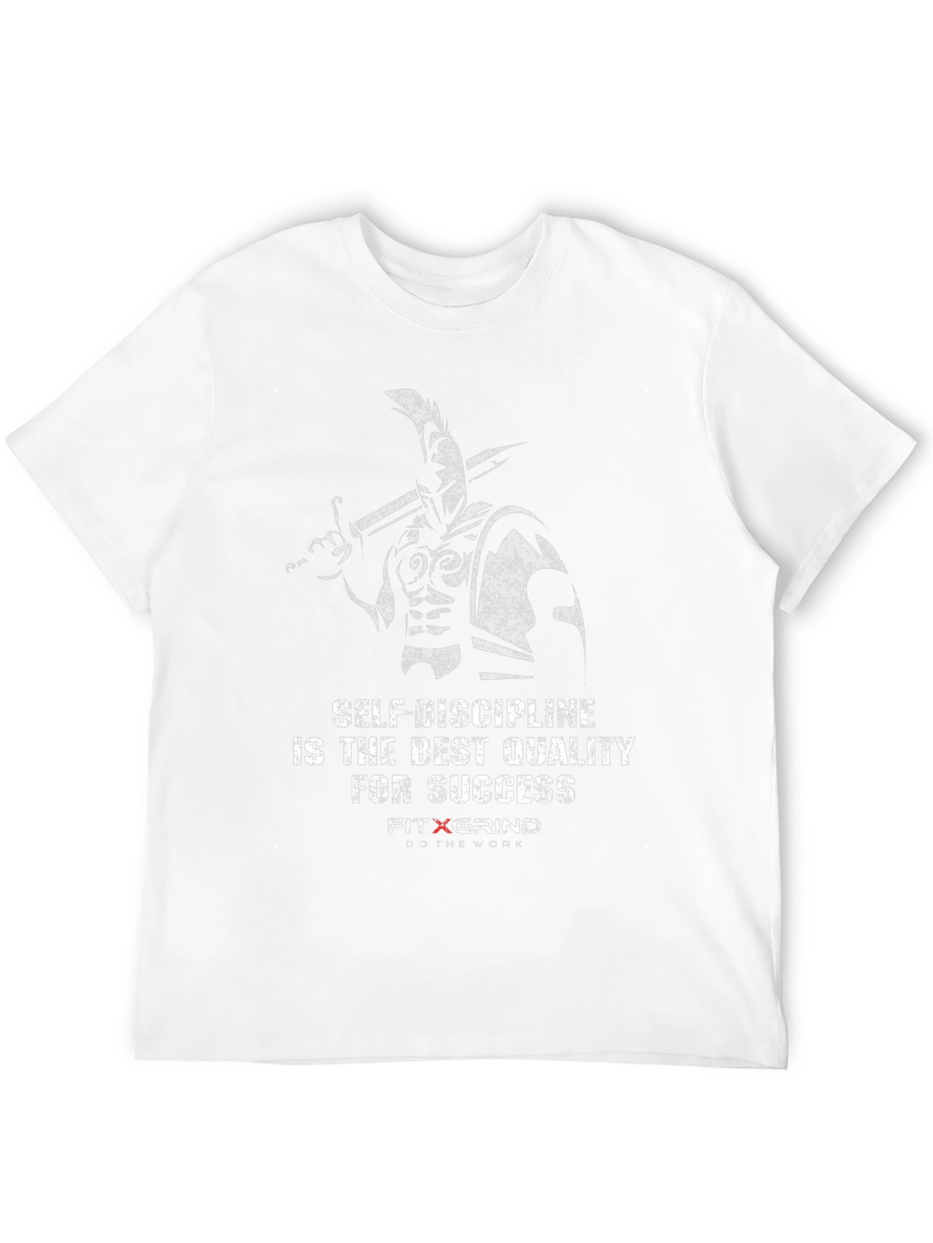 Spartan Warrior Motivation Graphic T-Shirt