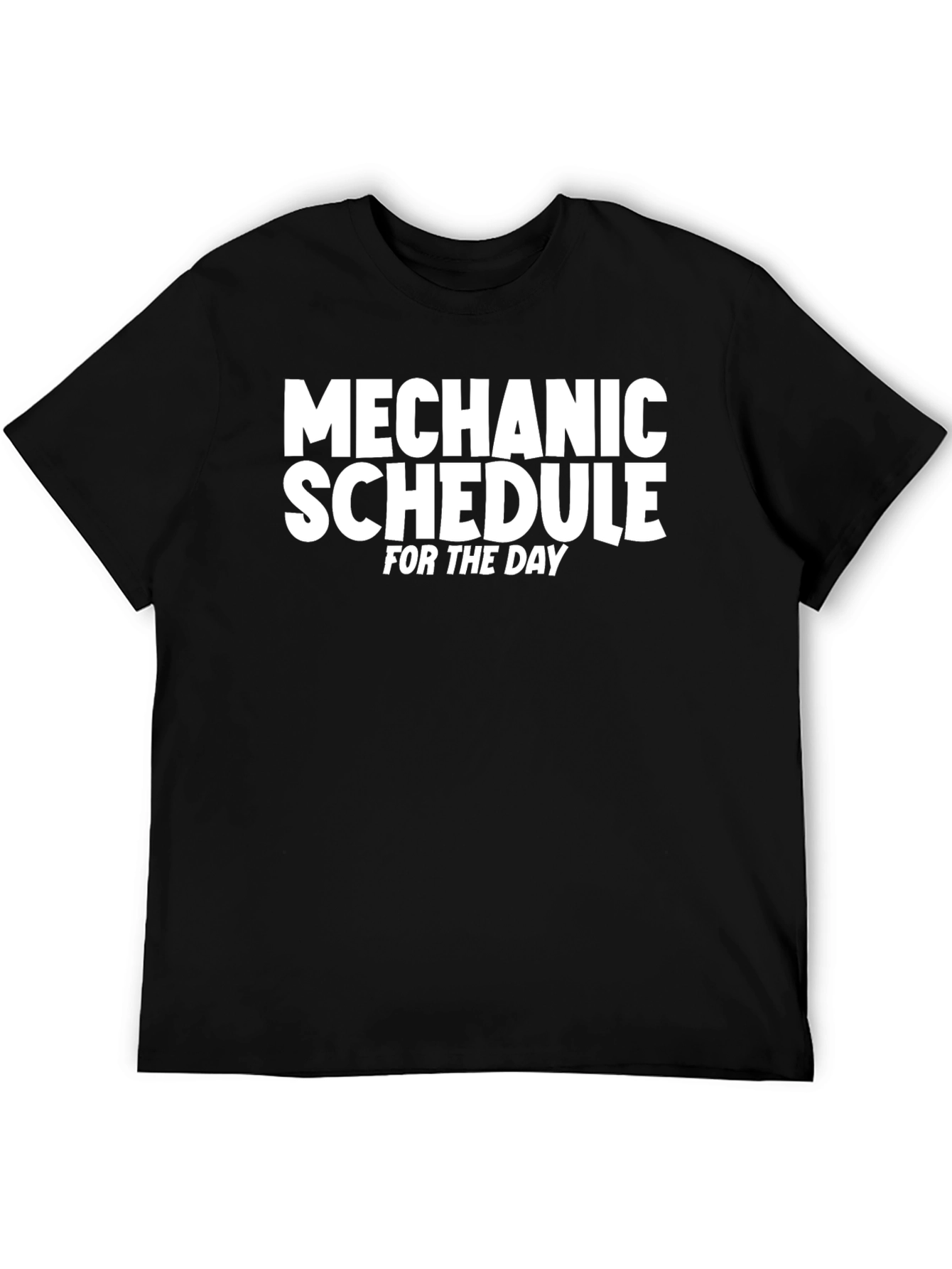 Mechanic Schedule Graphic T-Shirt