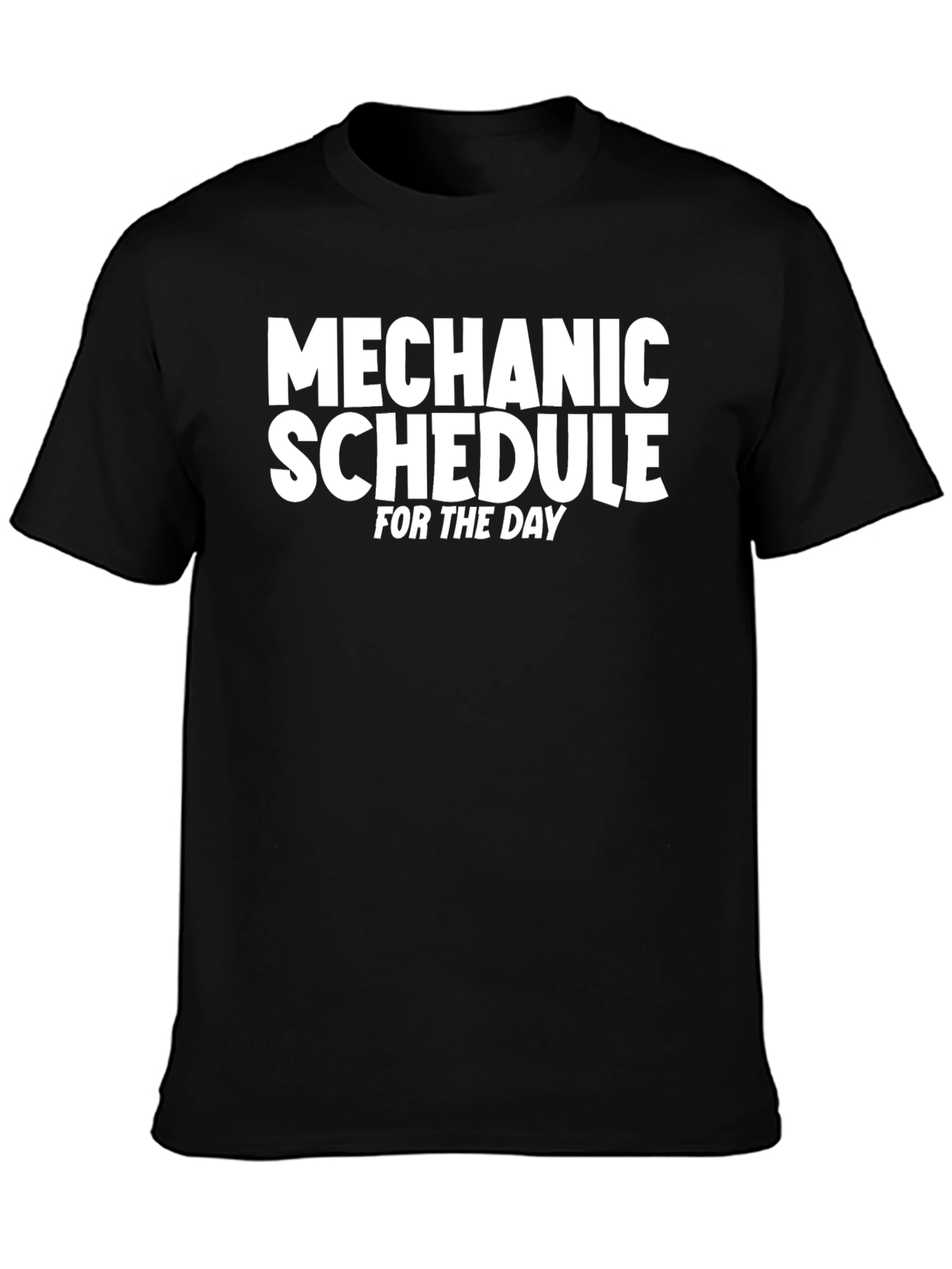 Mechanic Schedule Graphic T-Shirt
