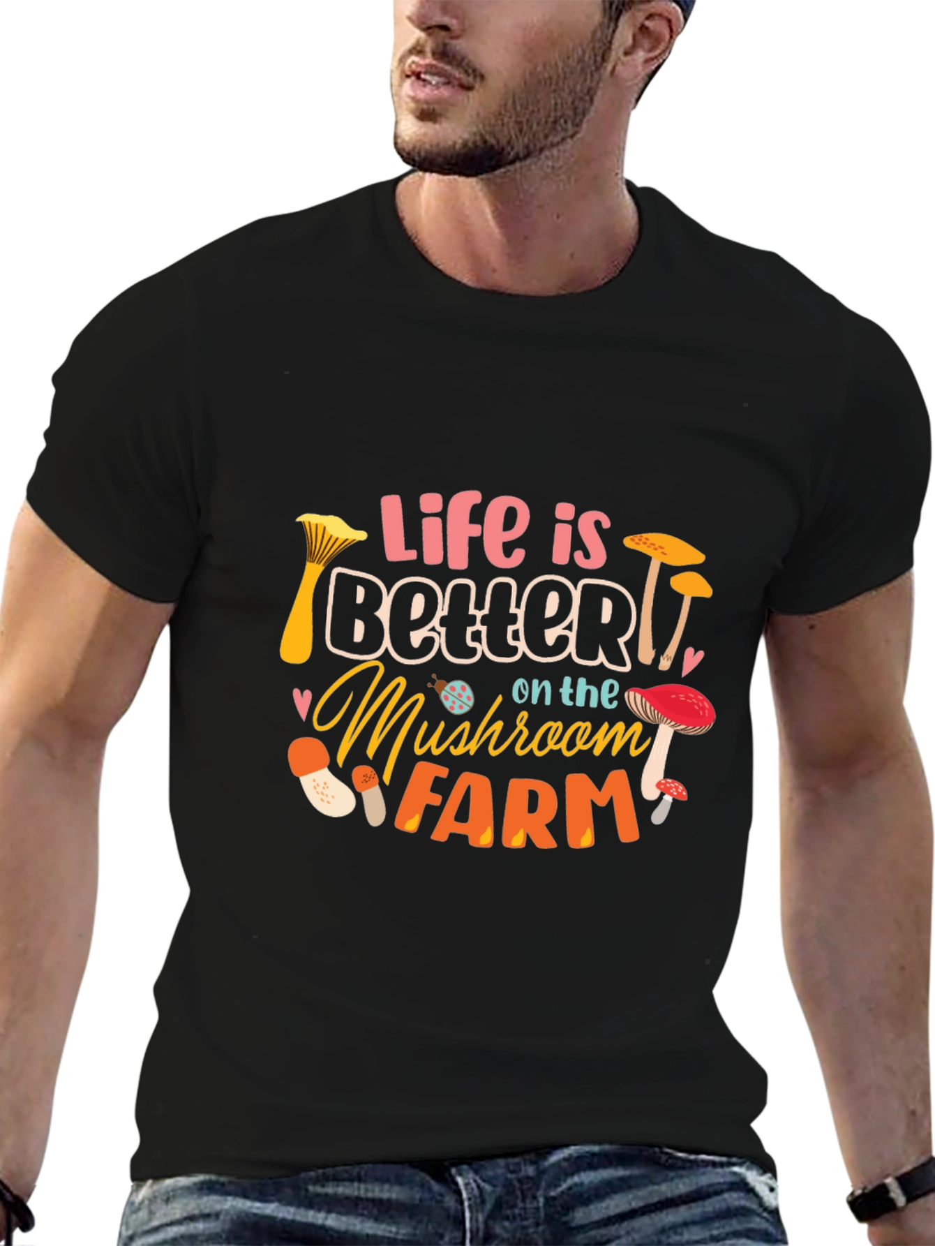 Mushroom Farm Life T-Shirt