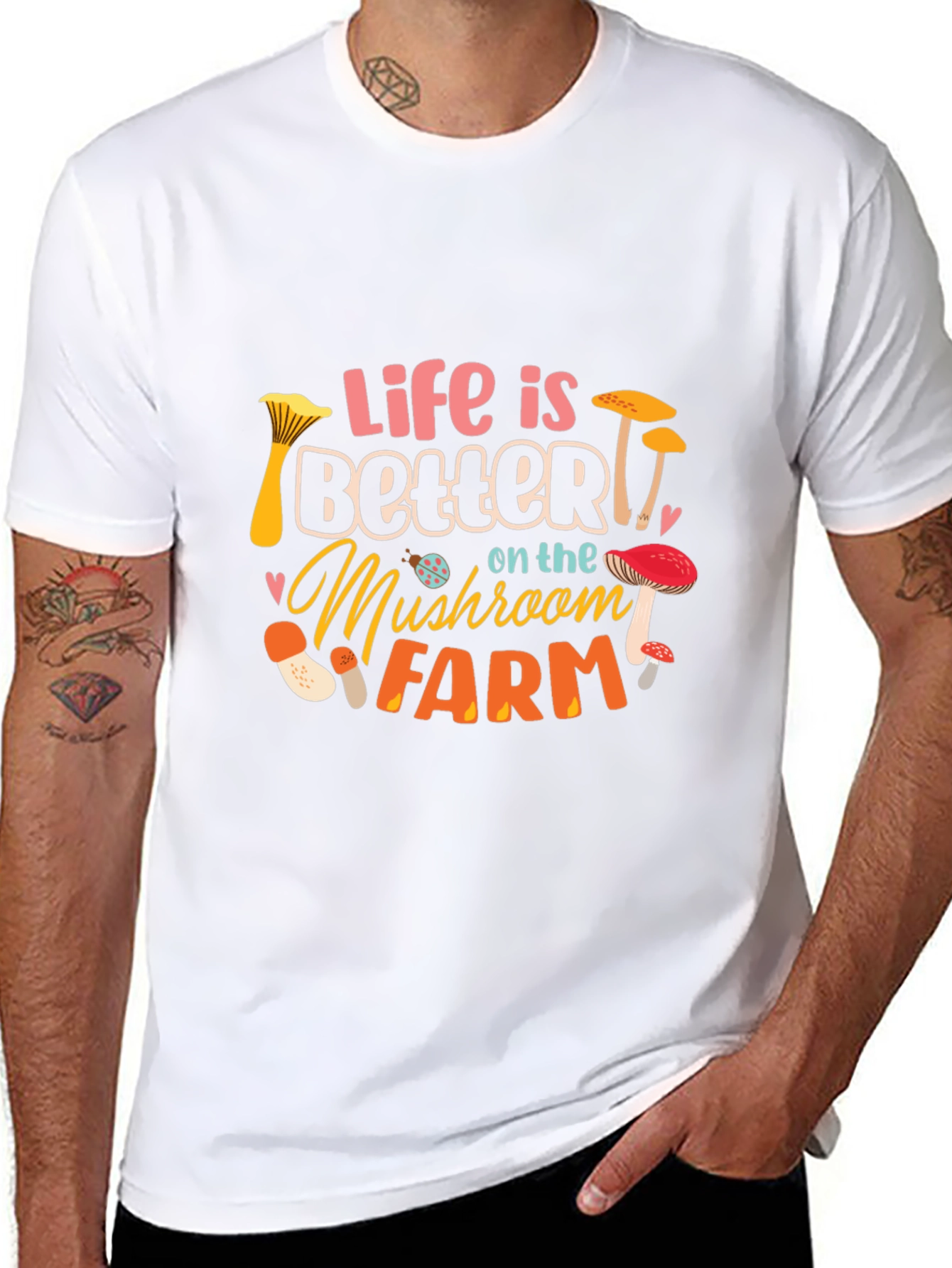 Mushroom Farm Life T-Shirt