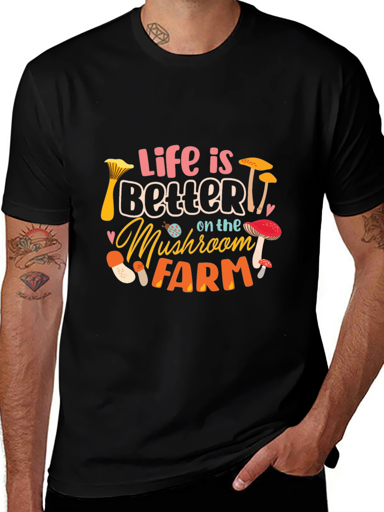 Mushroom Farm Life T-Shirt