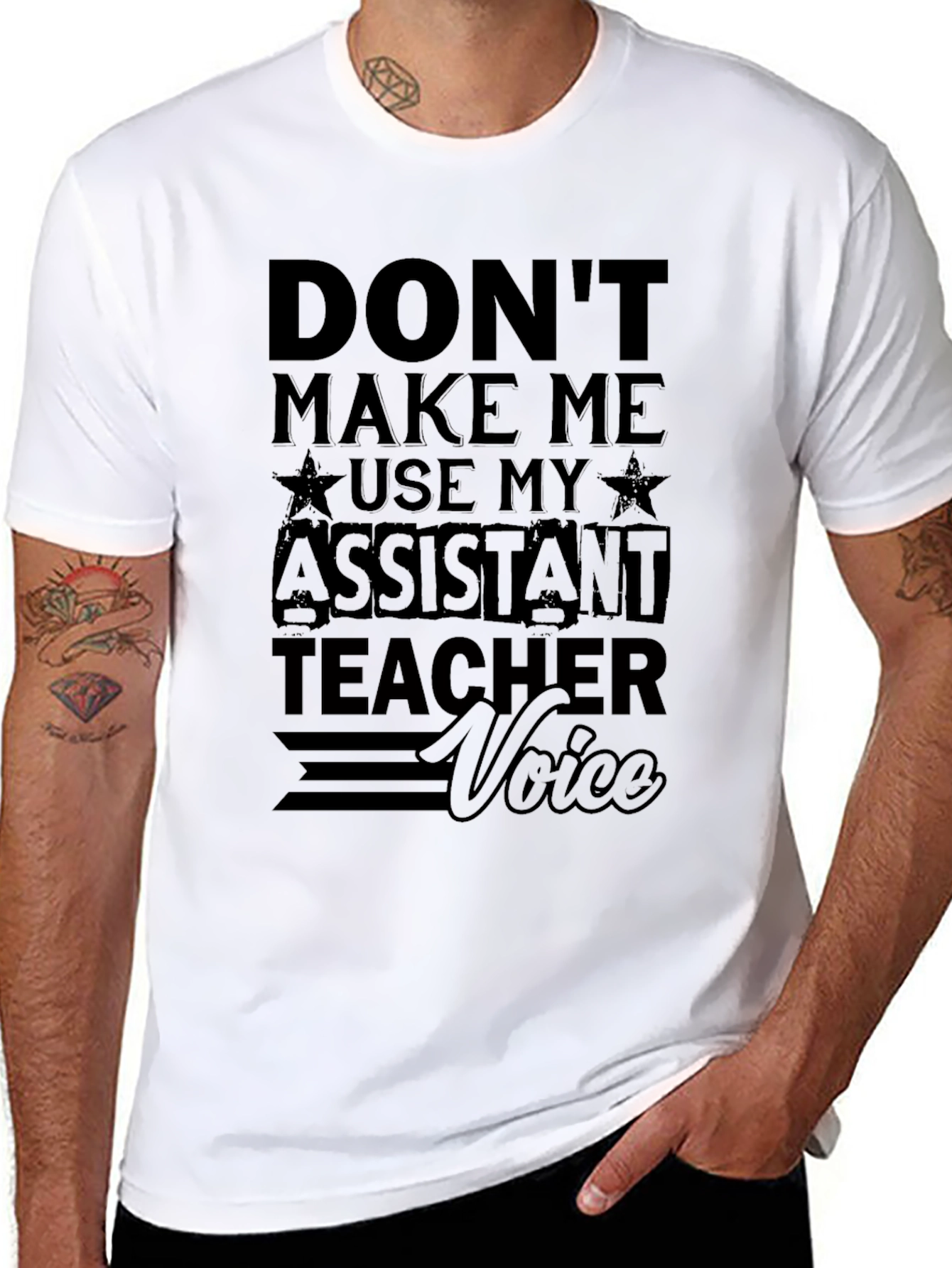 Assistant Teacher Voice T-Shirt - Funny Teacher Shirt