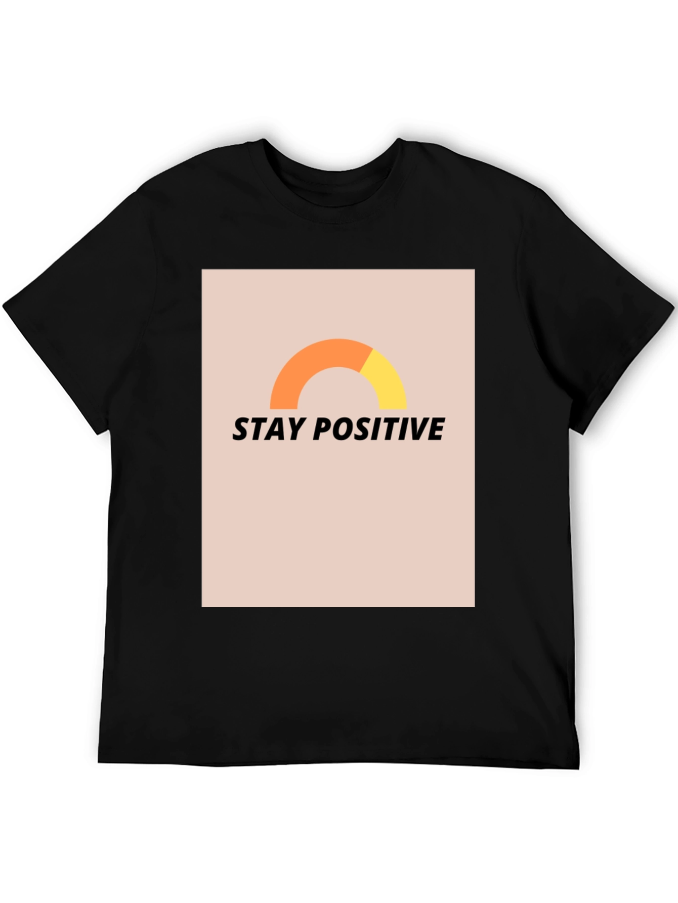 Stay Positive Graphic T-Shirt
