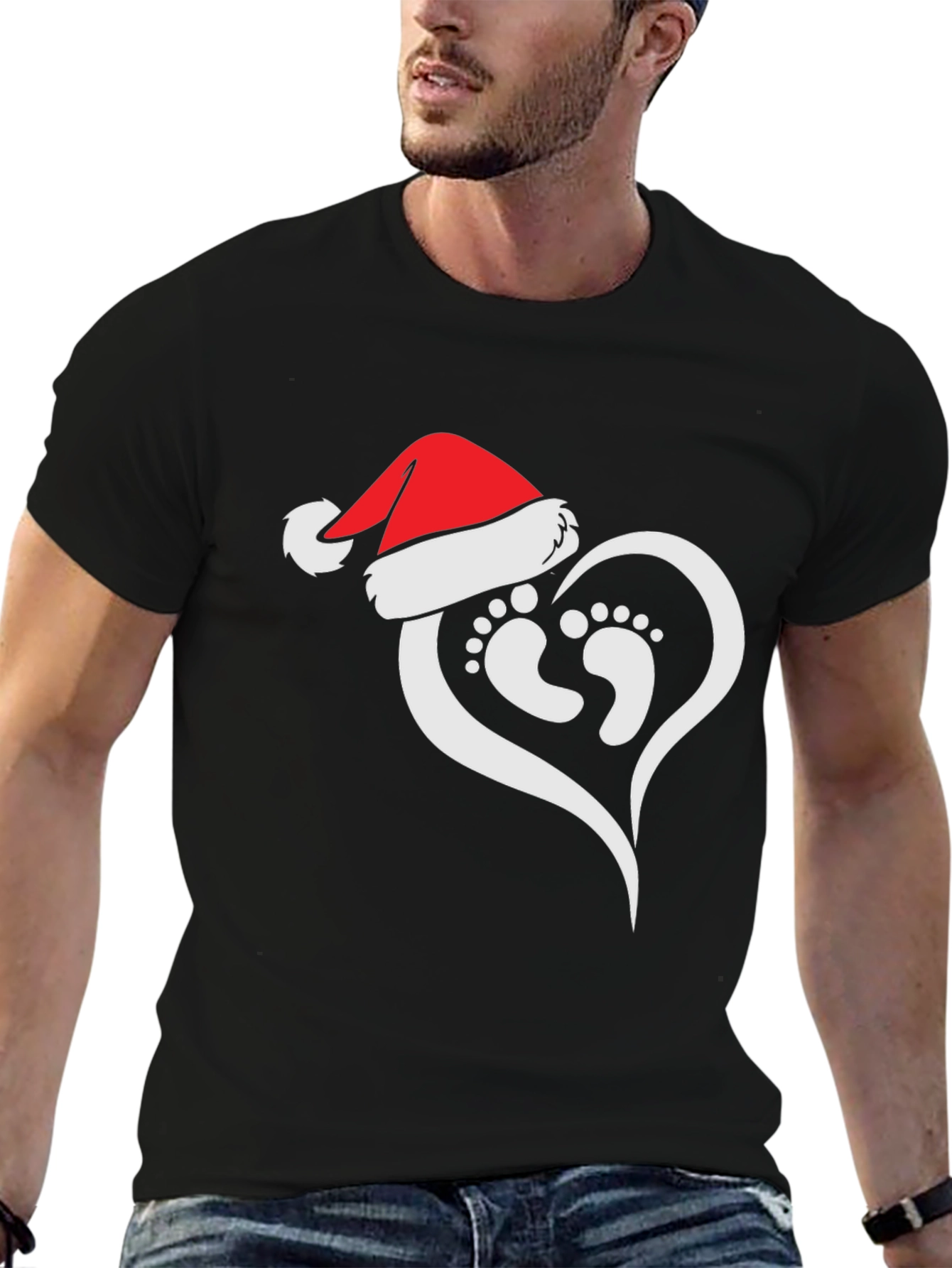Christmas Baby Heart T-Shirt