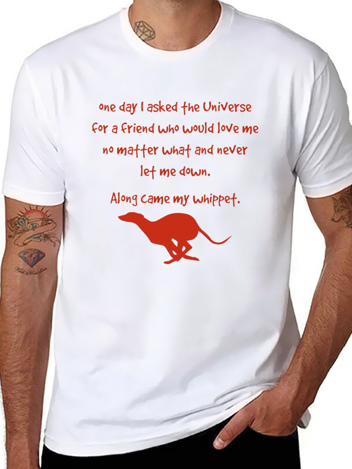 Whippet Lover T-Shirt - Universe Friend