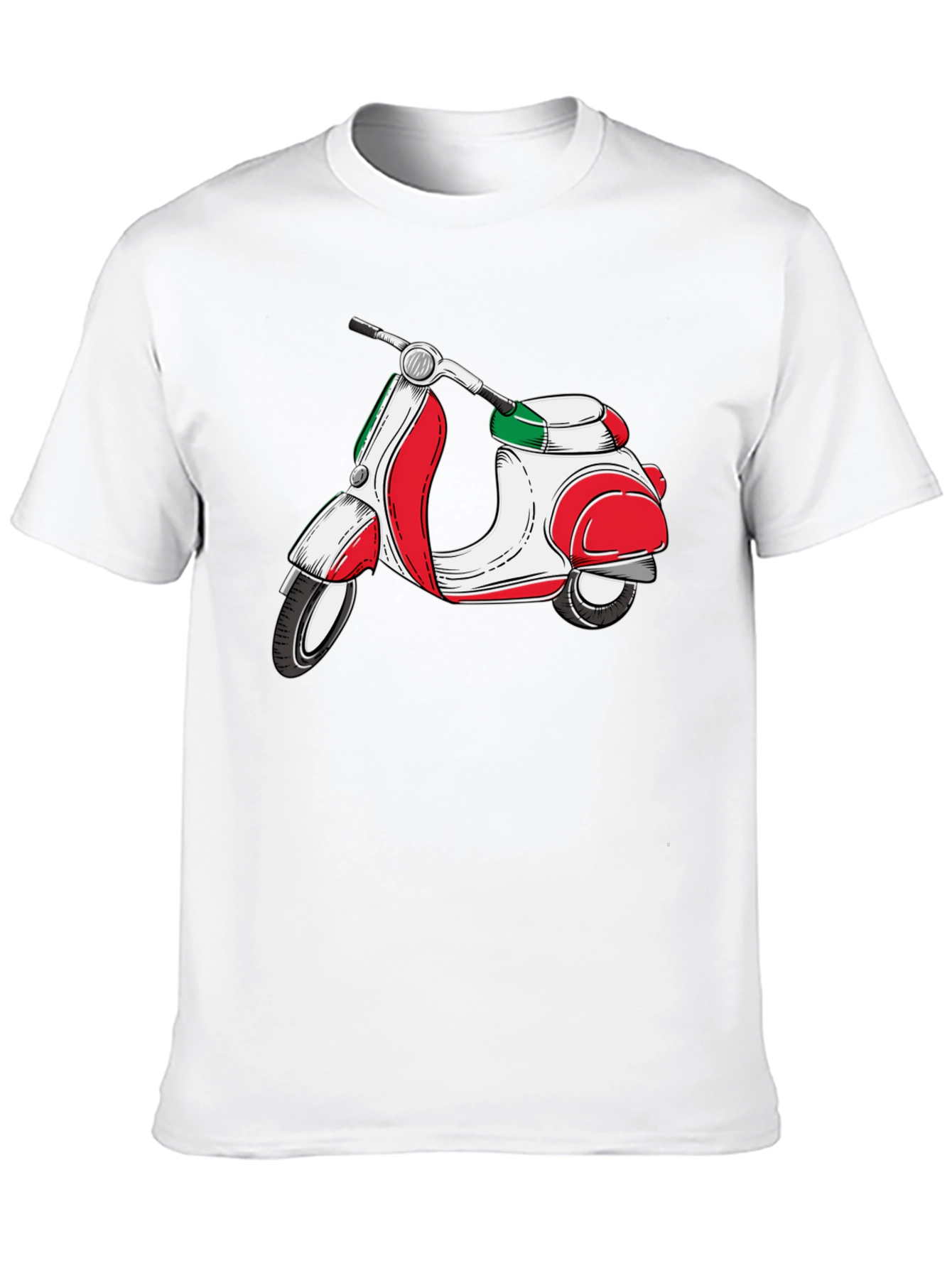 Italian Scooter Graphic Tee