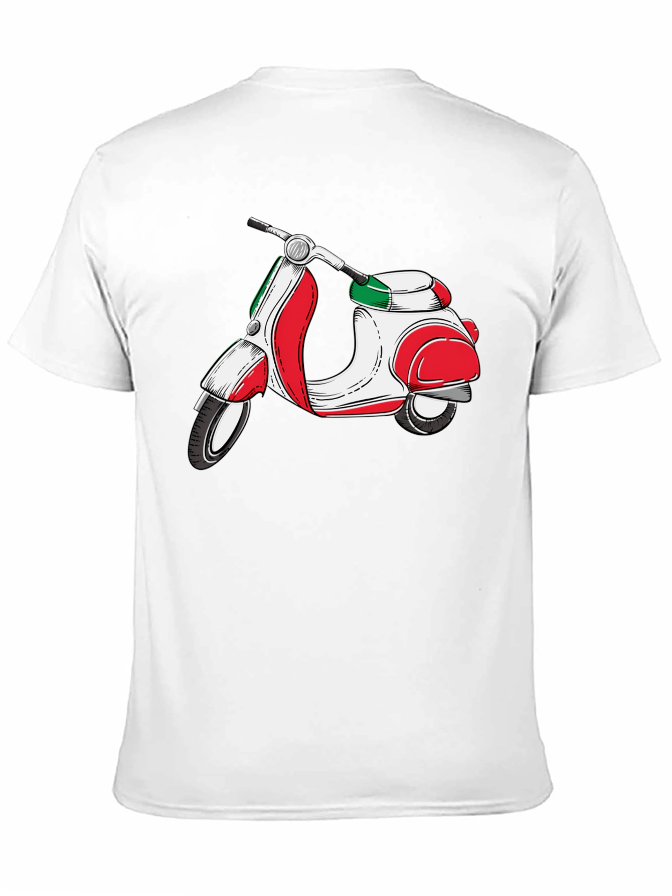 Italian Scooter Graphic Tee