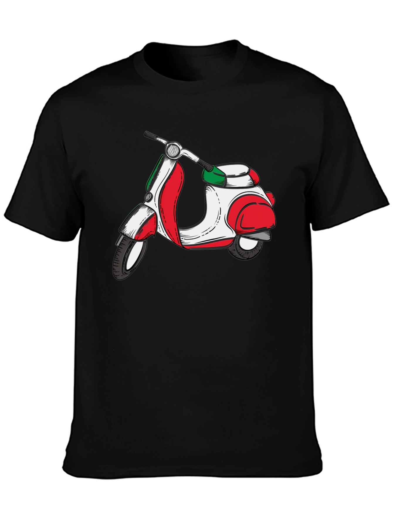 Italian Scooter Graphic Tee