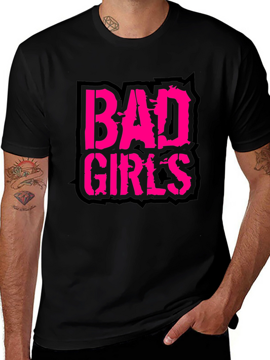 Bad Girls Graphic Tee - Edgy Style