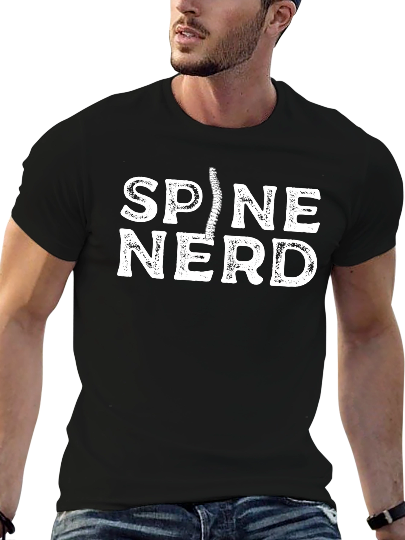 Spine Nerd Graphic T-Shirt