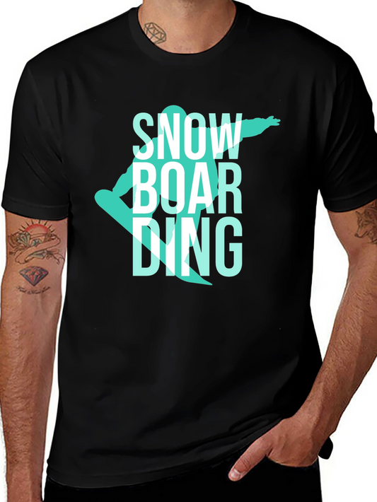 Snowboarding Graphic T-Shirt