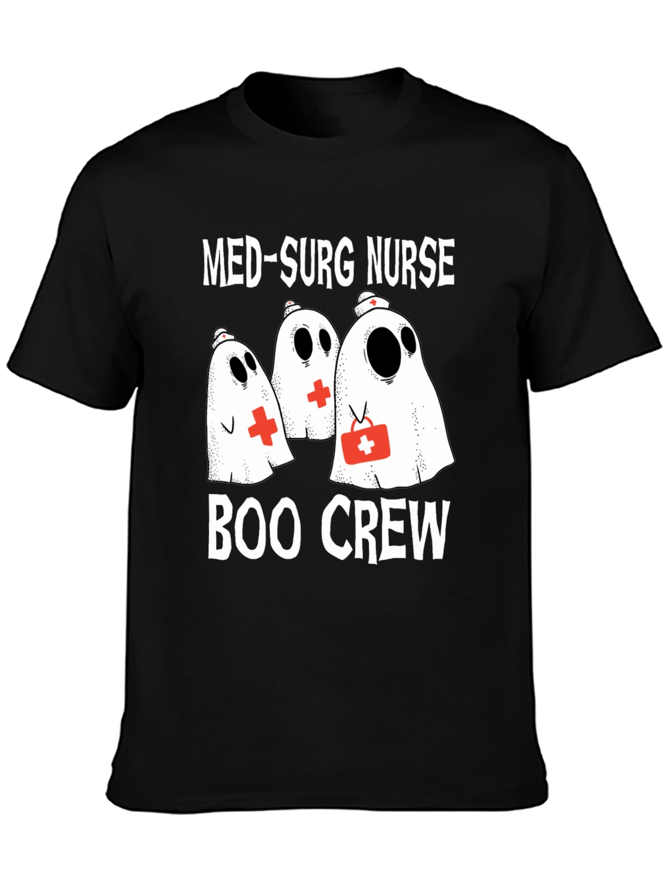 Med-Surg Nurse Boo Crew Halloween T-Shirt
