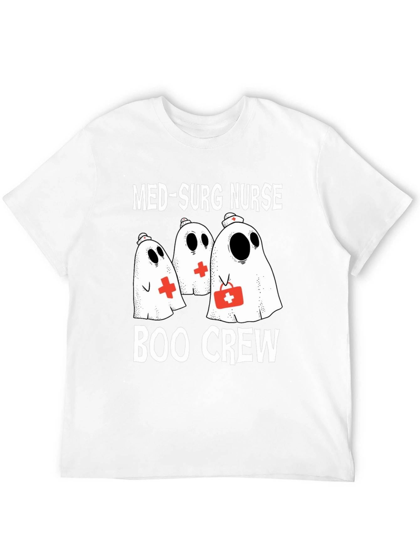 Med-Surg Nurse Boo Crew Halloween T-Shirt
