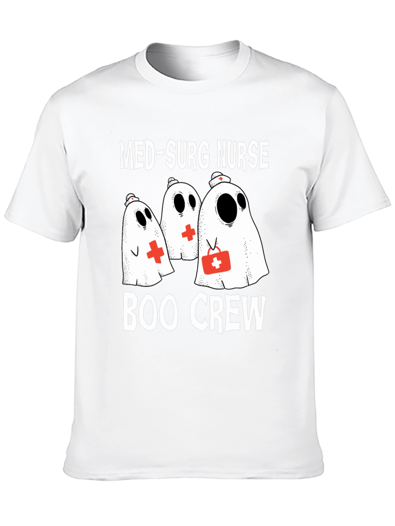 Med-Surg Nurse Boo Crew Halloween T-Shirt